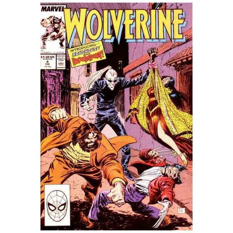 Wolverine (1988 series) #4 in Very Fine condition. Marvel comics [i\'