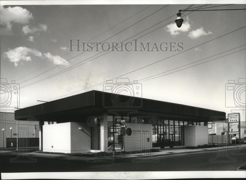 1964 Press Photo Hillyard Branch of Seattle-First National Bank - spa28686