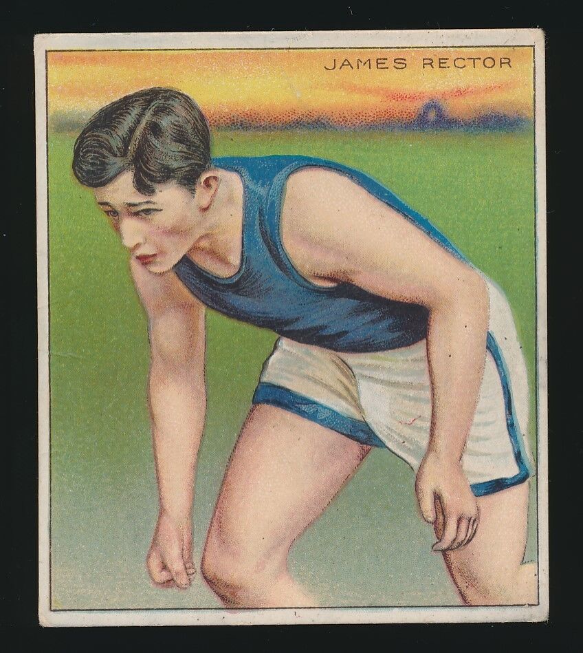 1910 C52 Champion Athletes (Canadian T218) -JAMES RECTOR (1908 Silver Olympics)