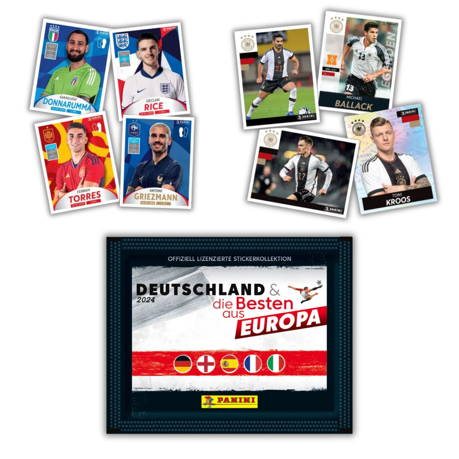 Panini Germany 2024 & the Best of Europe - Choose Stickers 1/2