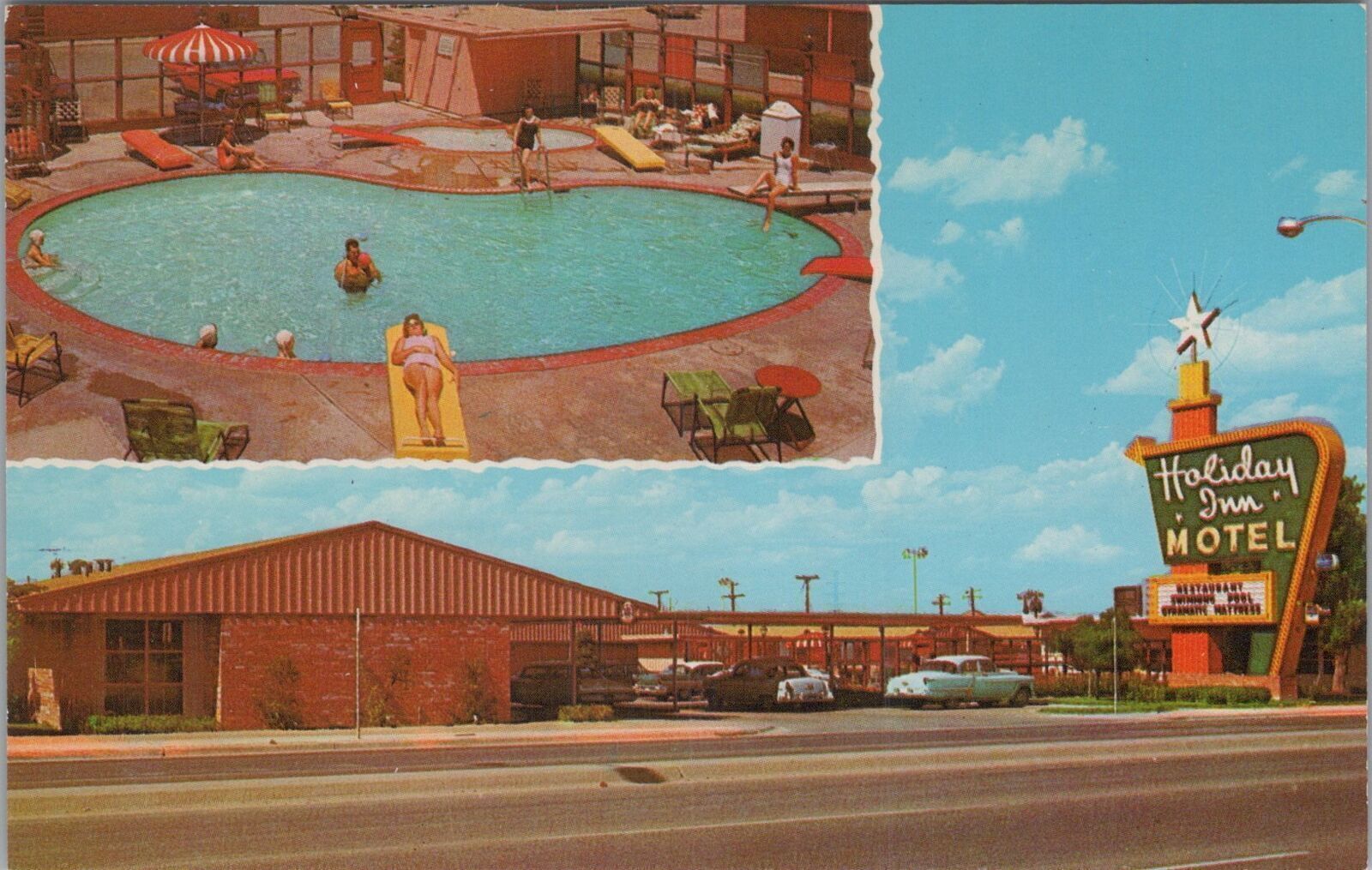 Postcard Holiday Inn Amarillo Texas 
