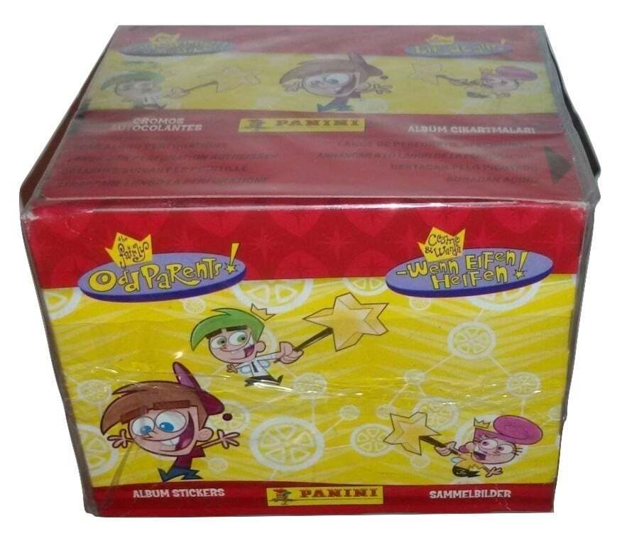 The Fairly OddParents Box 50 Packs Stickers Panini
