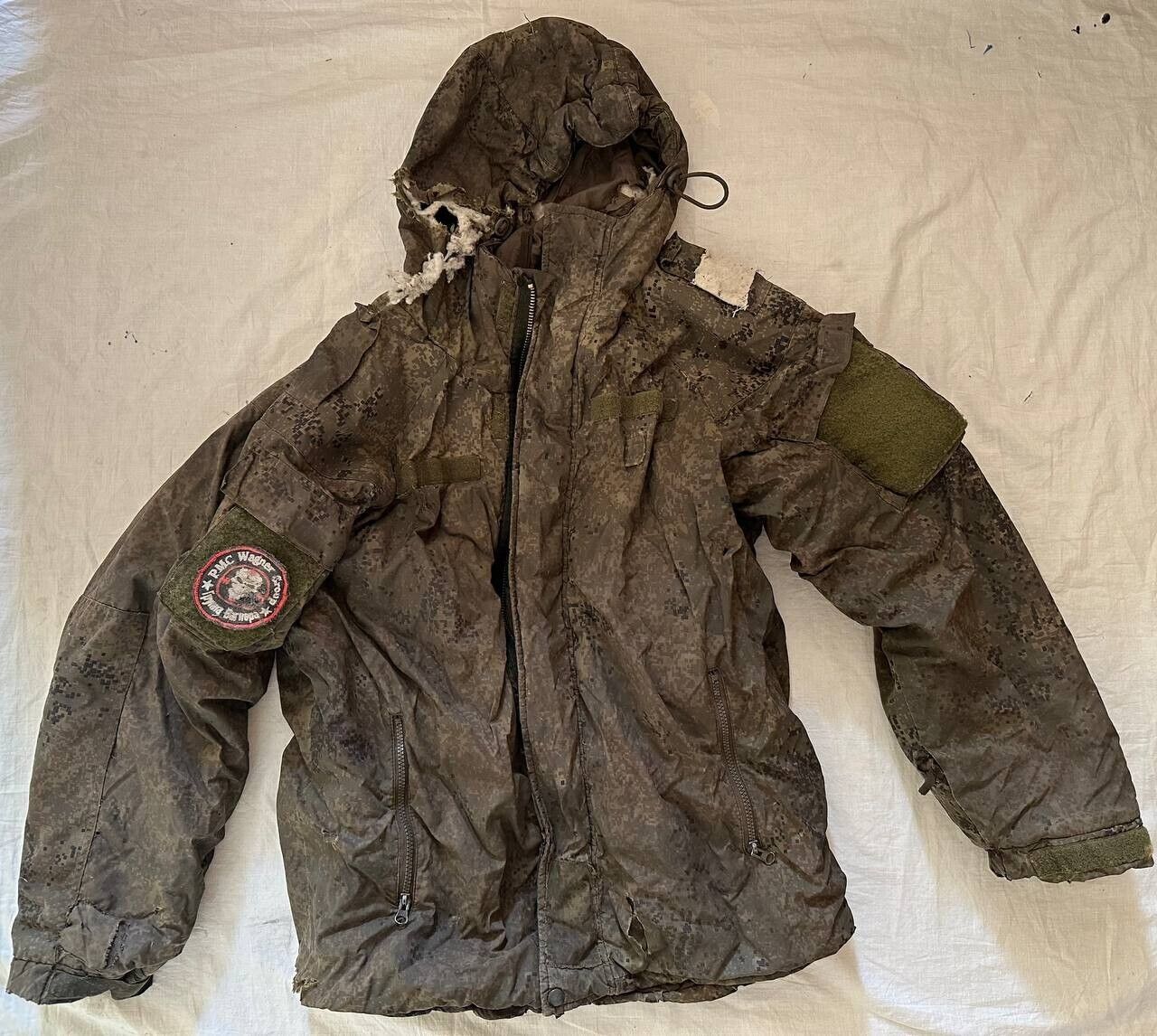 Russian Army Winter Jacket W A G Uniform Chevrons Patches Flag Hat Ratnik Boots