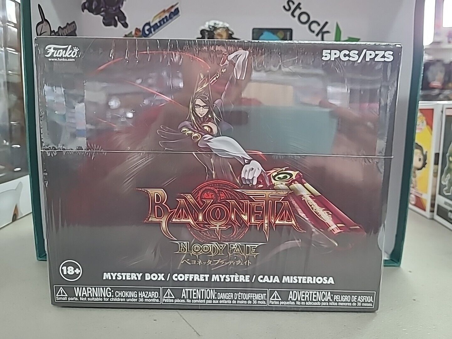 Funko Pop Bayonetta Bloody Fate Mystery Box Set 5 Pcs (Gamestop Exc) *Sealed*