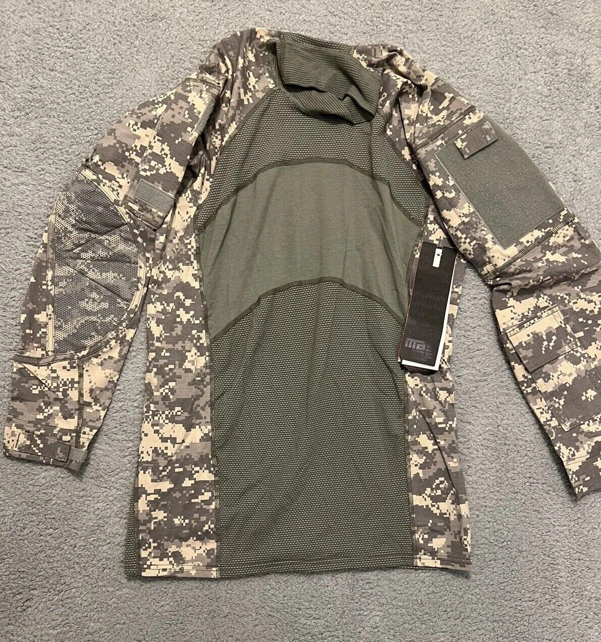 Army FR Shirt Mens M Digital Camo Combat ACS Flame Resistant USGI ACU