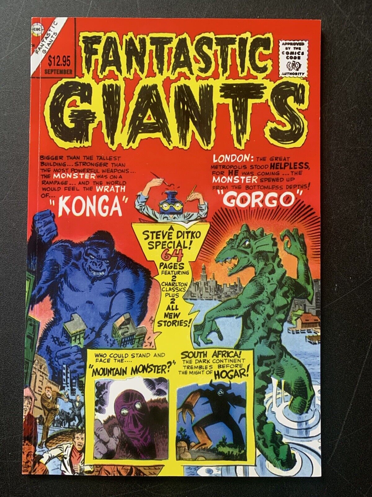 Fantastic Giants Facsimile Ed. NM  (2021 Fantaco) Special Ditko Issue64 Pages VF