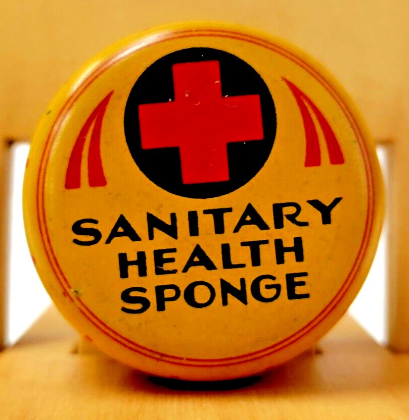 Condom prophylactic sanitary health sponge tin go with