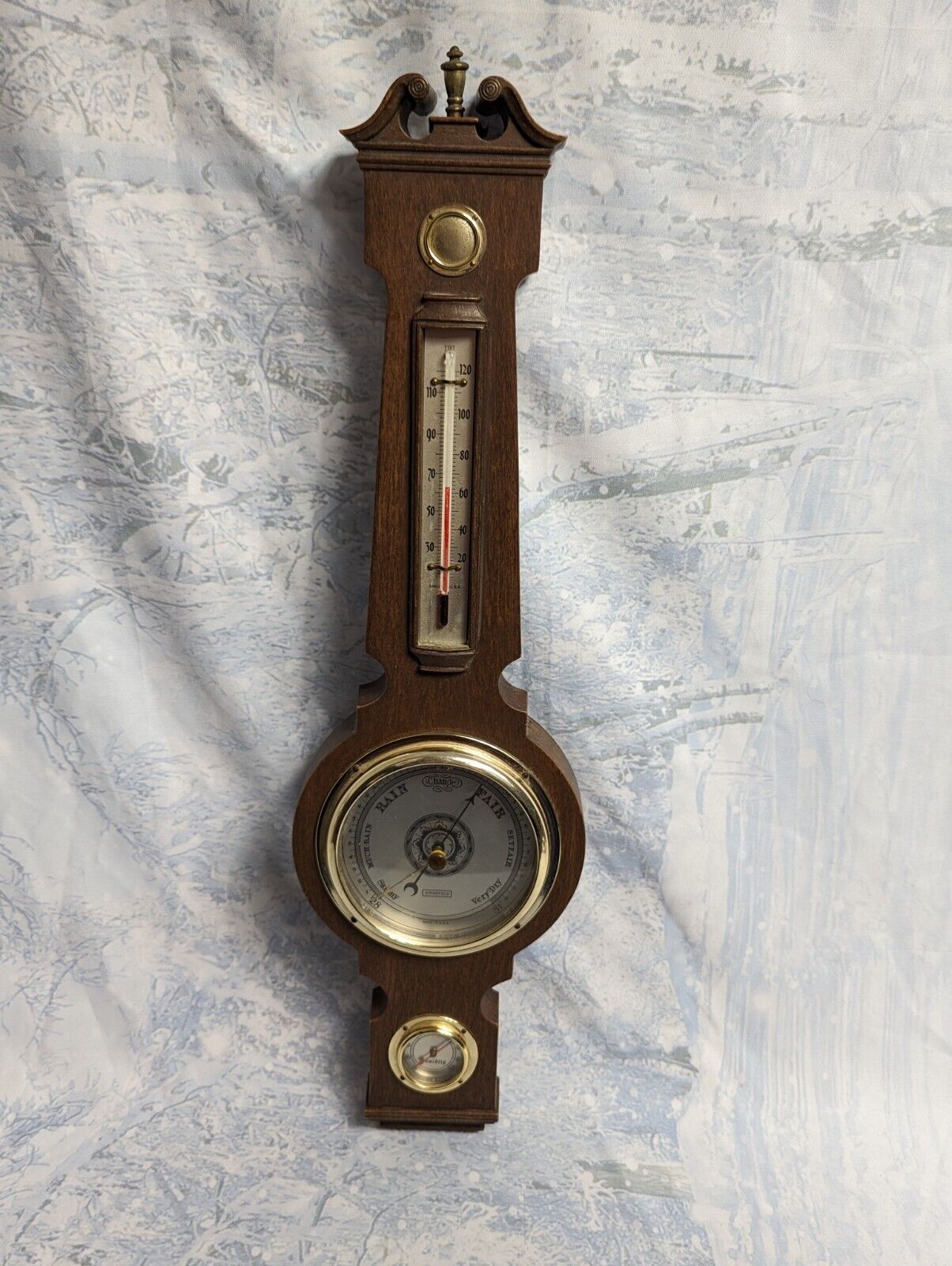 Vintage Springfield Weather Station W/ Barometer