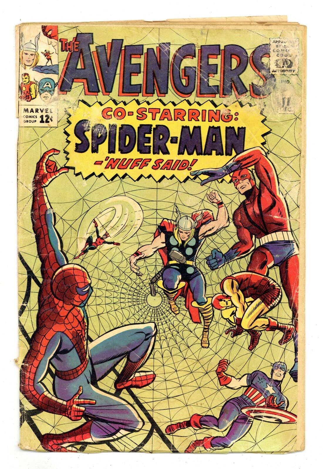 Avengers #11 FR/GD 1.5 1964