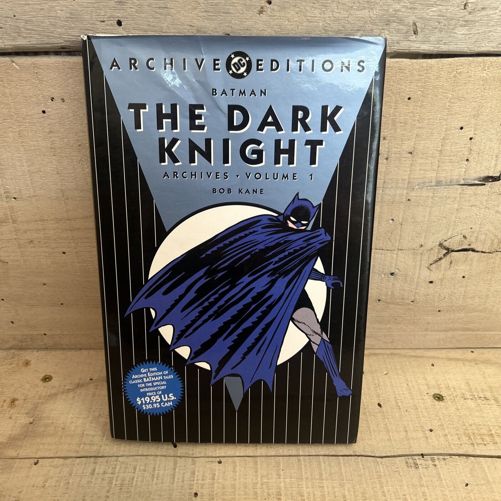 DC ARCHIVES: BATMAN - THE DARK KNIGHT Vol. 1 Hardcover, Third Printing (j)
