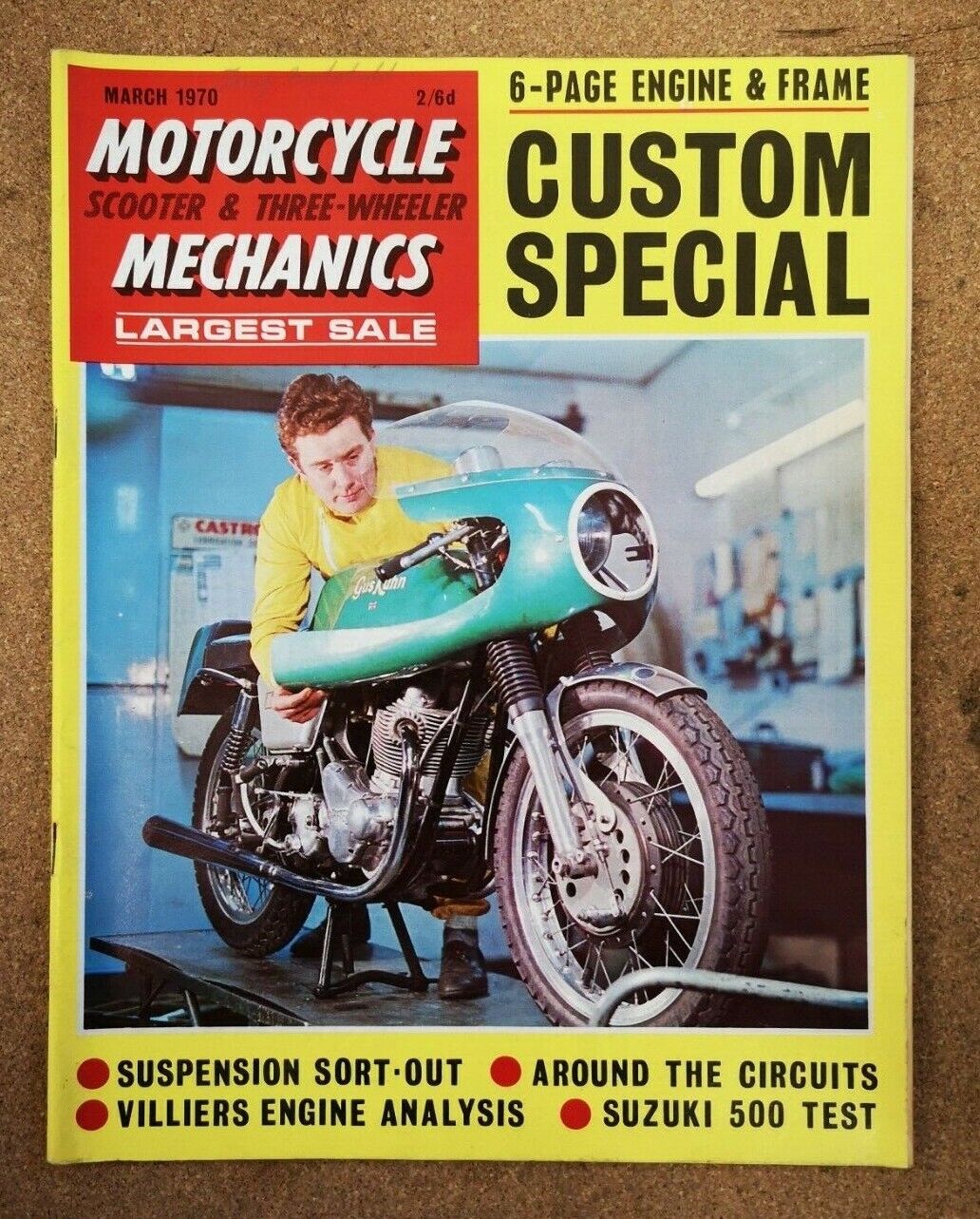 Magazine - Motorcycle Scooter 3 Wheeler Mechanic Contents Index Shown - Various 