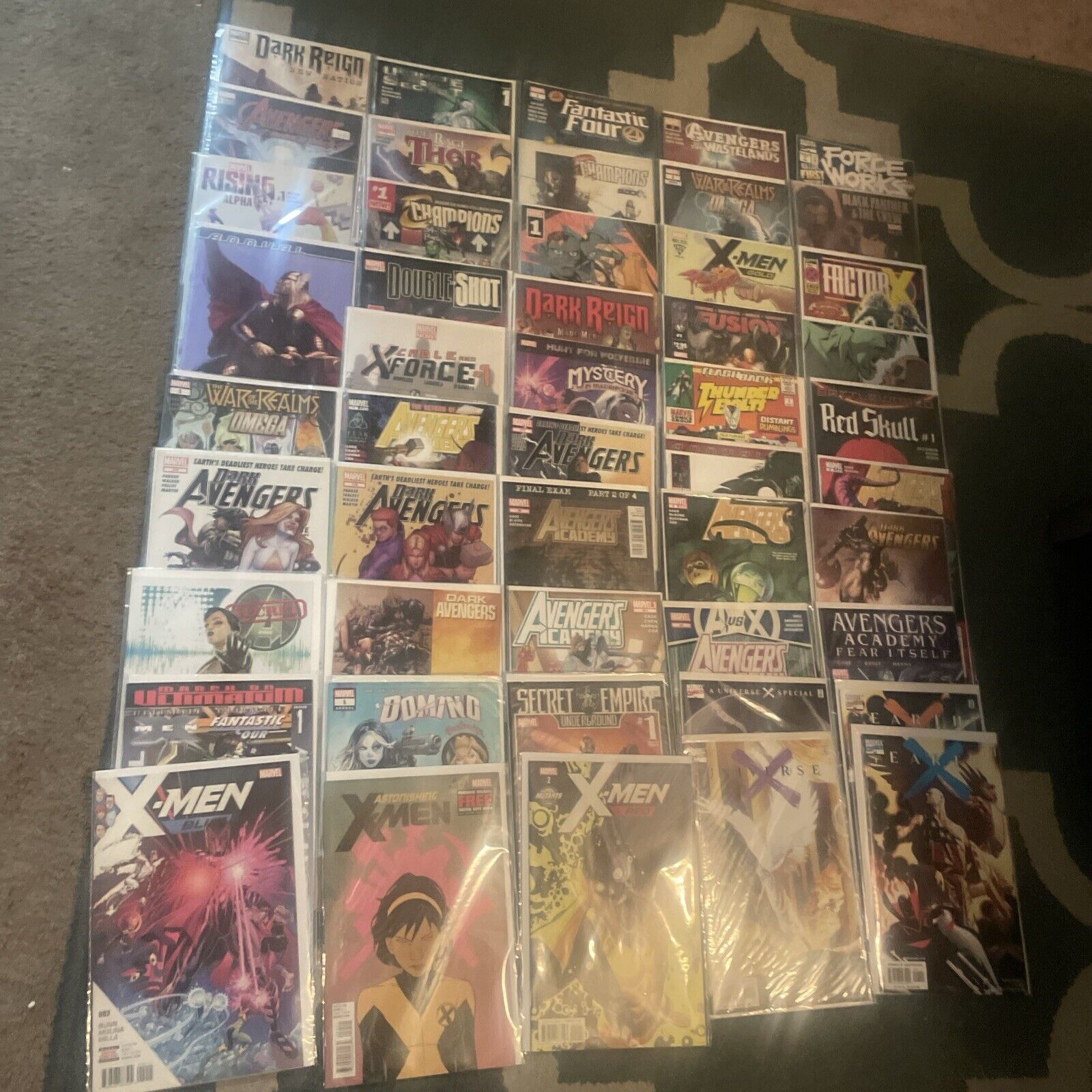 Marvel Comics Huge Lot Of 50 Marvel Comic Books, X-Men, Avengers, Other Lot 4