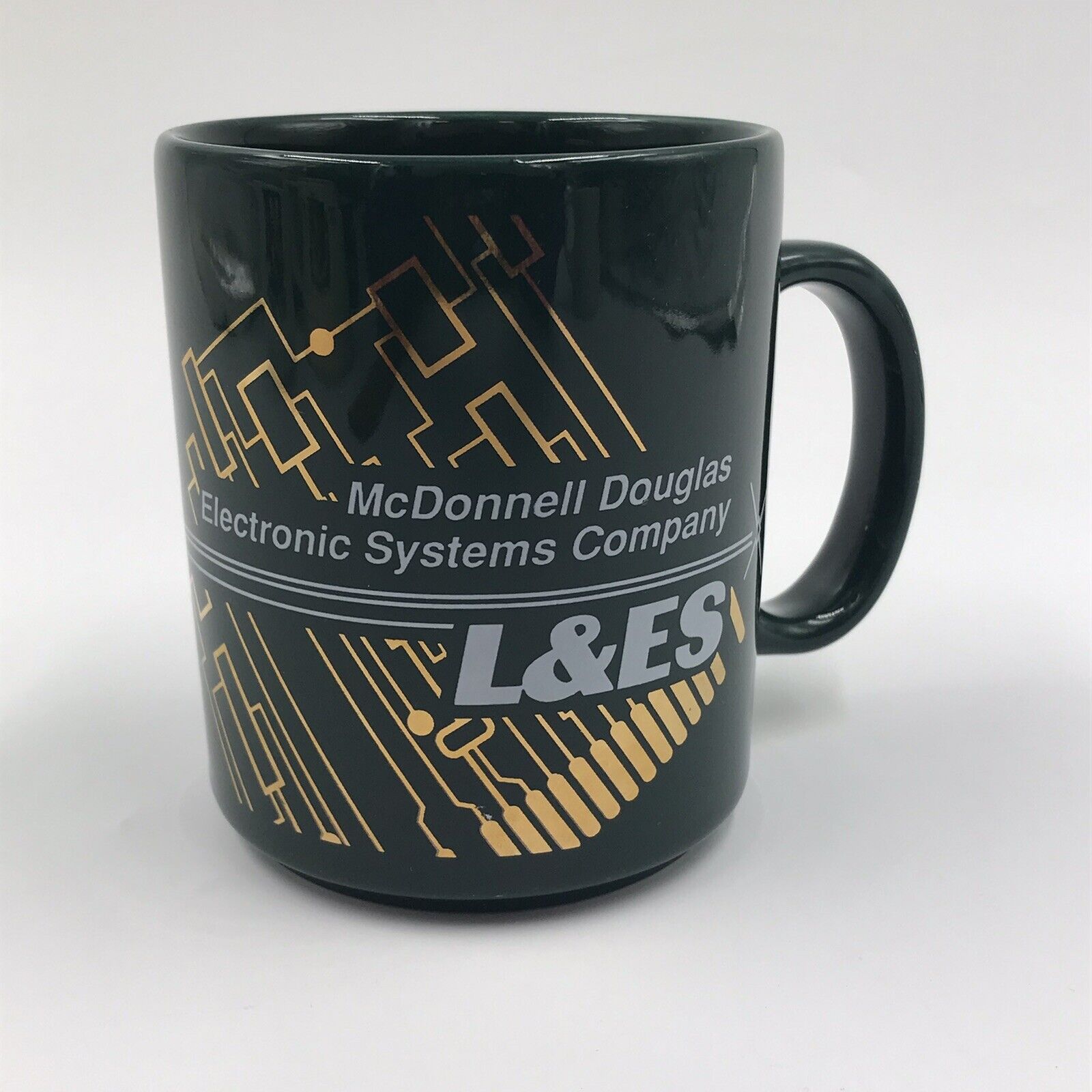 Vintage McDonnell Douglas Electronic Systems Company Coffee Mug St Louis EUC