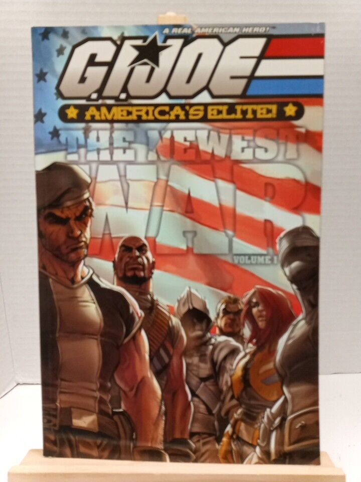 G.I. Joe America\'s Elite Vol 1 The Newest War 1st Print 2006 DDP **LN** TPB
