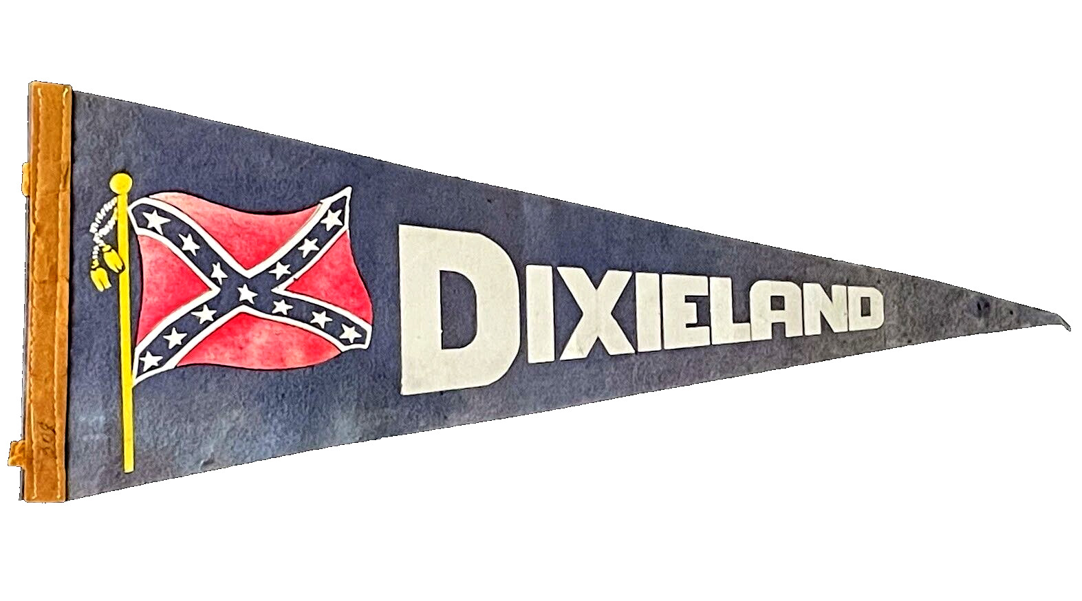 1950's Vintage Souvenir Felt Pennant Alabama Dixieland Gift Shop Collectible