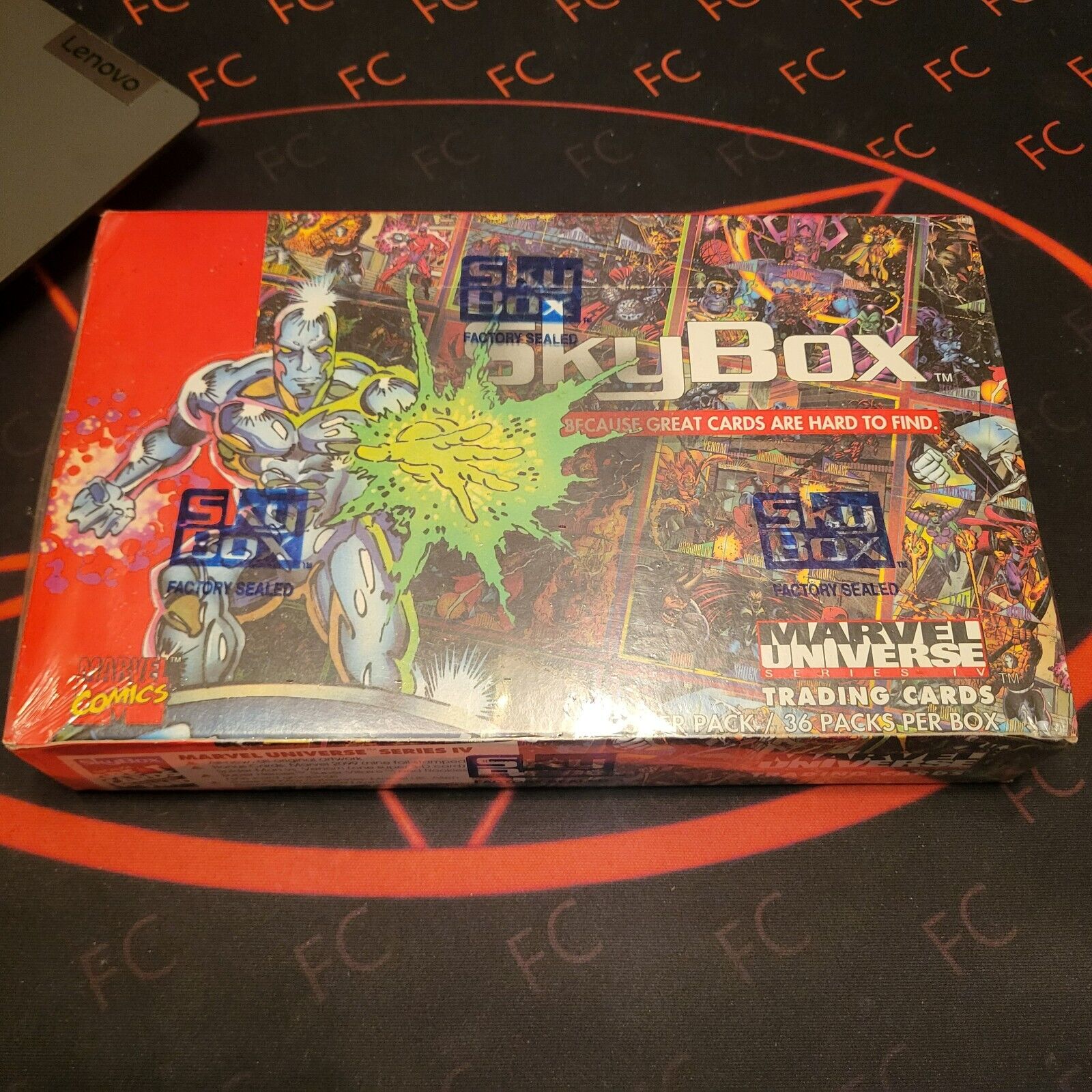 1993 Skybox Marvel Universe Series 4 Factory Sealed Unopened Box 36 Packs