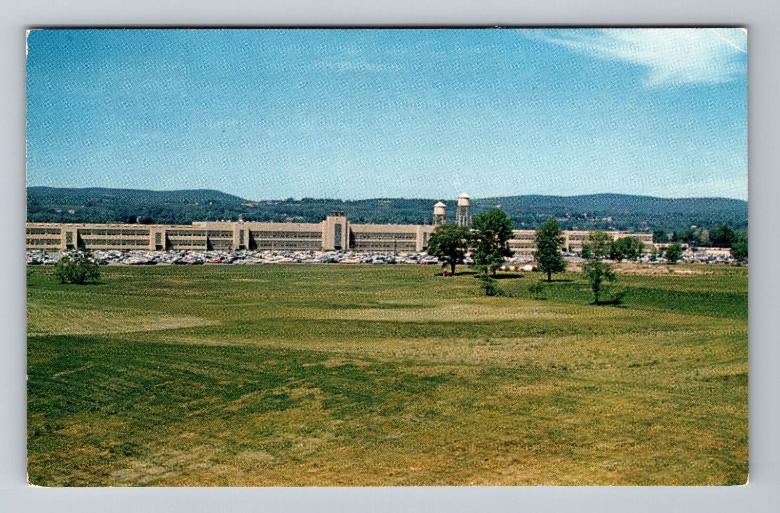Poughkeepsie NY-New York, A View Of The LBM Plant, Vintage Postcard