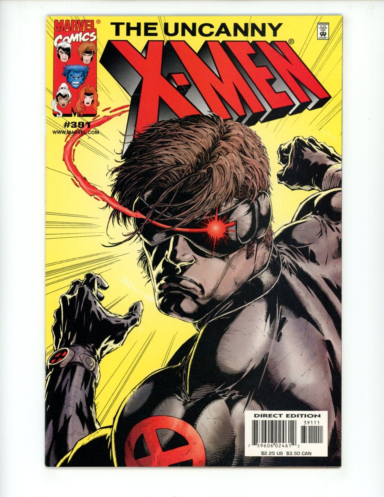 Uncanny X-Men #391 Comic Book 2001 NM- Marvel Cyclops Comics