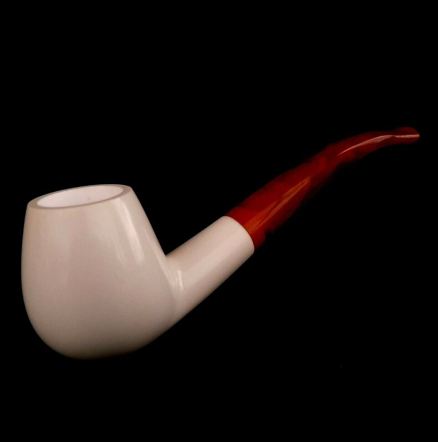 Billiard AGovem Block Meerschaum Smoking Pipe, Carved Pipe,Tobacco Pipe, AGM-793
