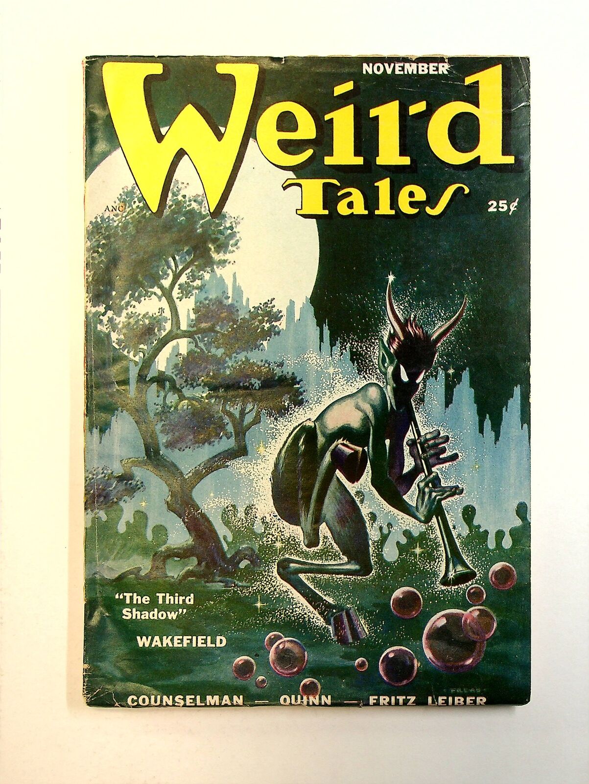 Weird Tales Pulp 1st Series Nov 1950 Vol. 43 #1 FN