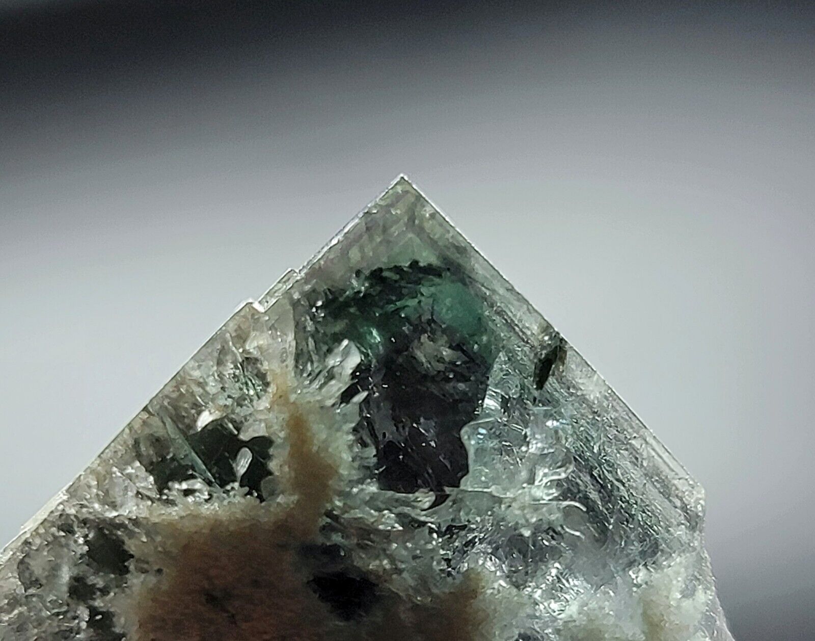 Fluorite with Quartz - Milky Way Pocket, Diana Maria Mine, England 