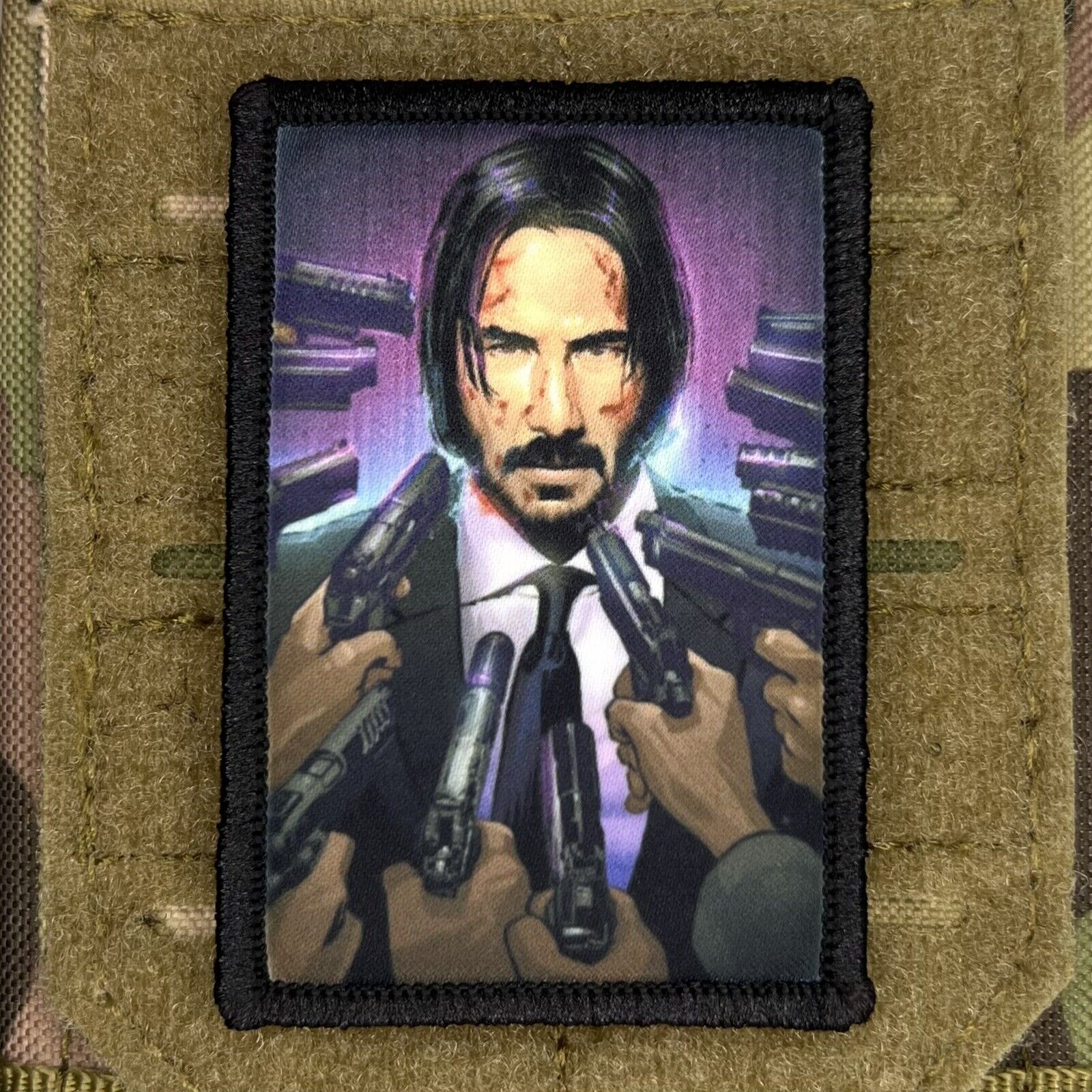 John Wick Morale Patch / Military ARMY Tactical Hook & Loop 380