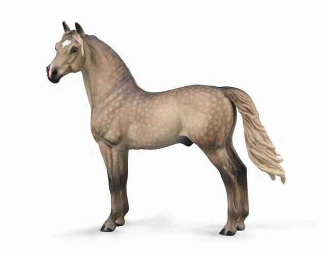 CollectA NIP * Morgan Stallion - Silver Grulla * 88979 Breyer Model Horse Figure