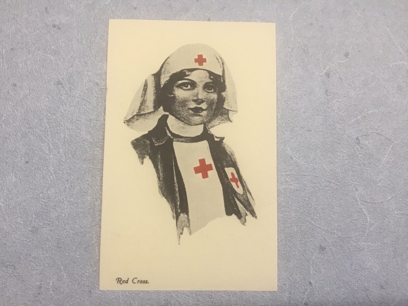 Vintage American Red Cross 3.5 X 5.5 Post Card