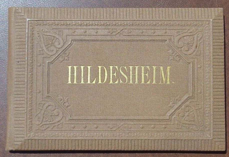 Hildesheim Germany Vintage (late 19thC?)  Sepia Photographs in Accordion Display