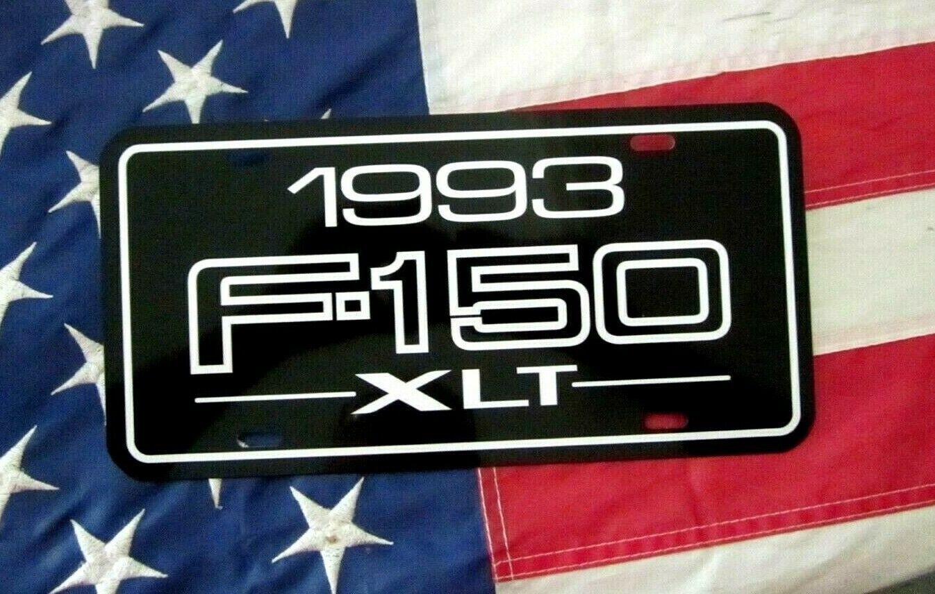 1993  Ford F-150 XLT Pickup License plate tag 93  F150 Truck all years available