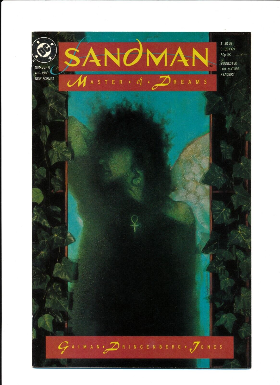 Sandman #8 (1989) VF  1st App Death Neil Gaiman Dave McKean DC Vertigo Netflix