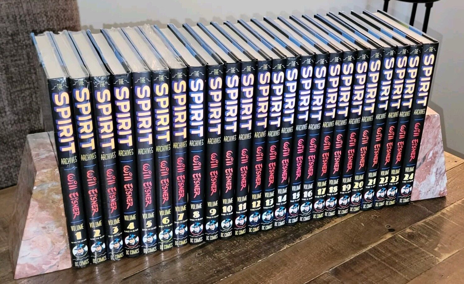 Will Eisner\'s Spirit Archives HC Volumes 1 Through 24 (All First Printings) VGC