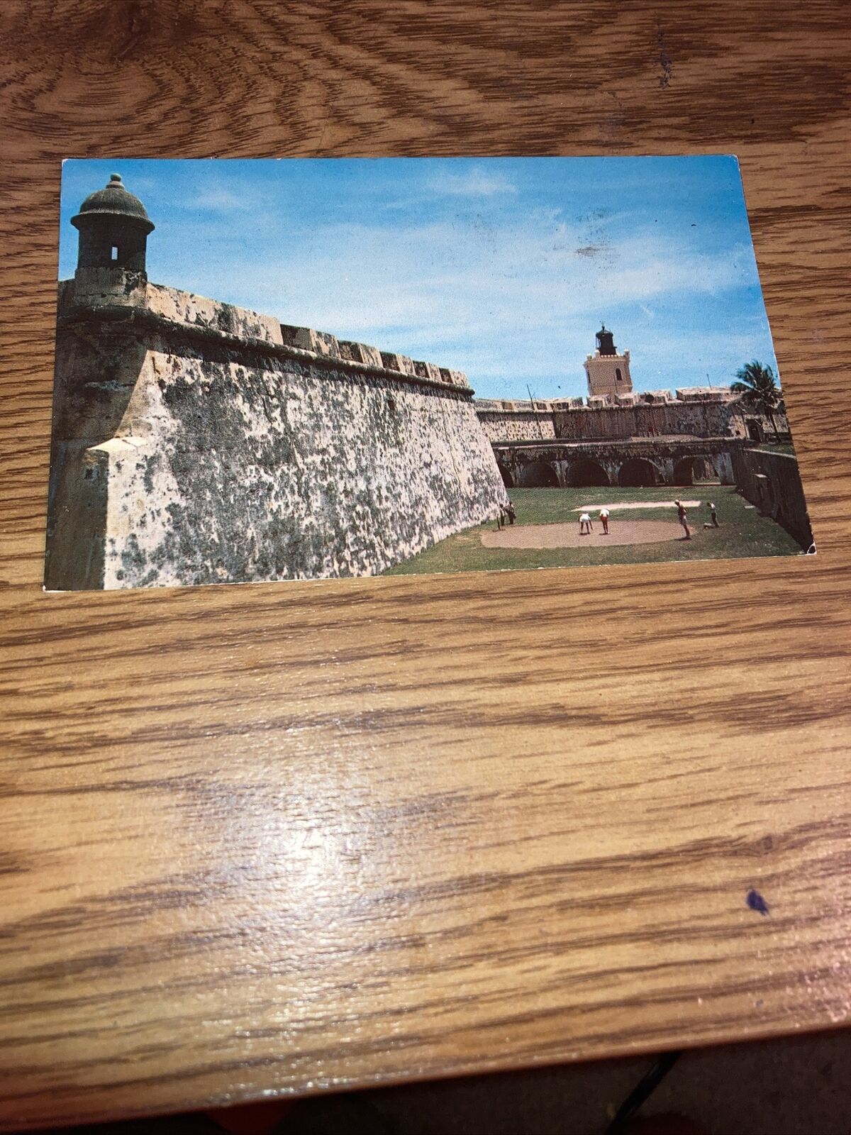 Vintage Postcard Golfing At El Morro, San Juan Puerto Rico