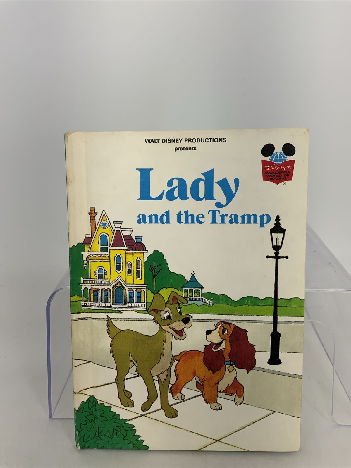1981 VINTAGE DISNEY\'S WONDERFUL WORLD OF READING - LADY AND THE TRAMP - HC 1981