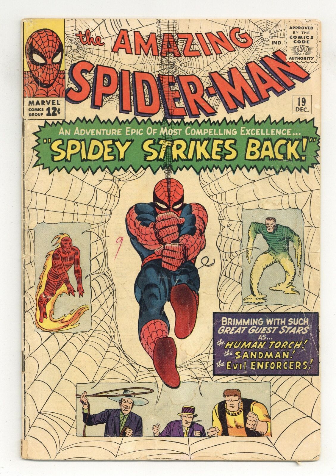 Amazing Spider-Man #19 GD- 1.8 1964