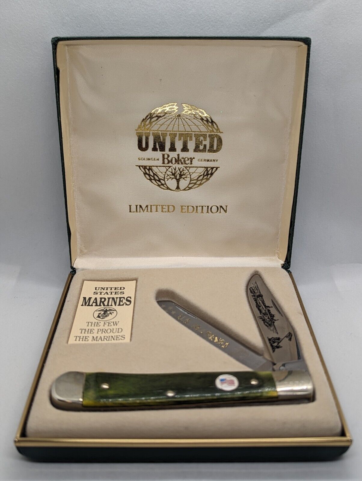 American Armed Forces Knife Series Marines Limited Edition United Boker UC912