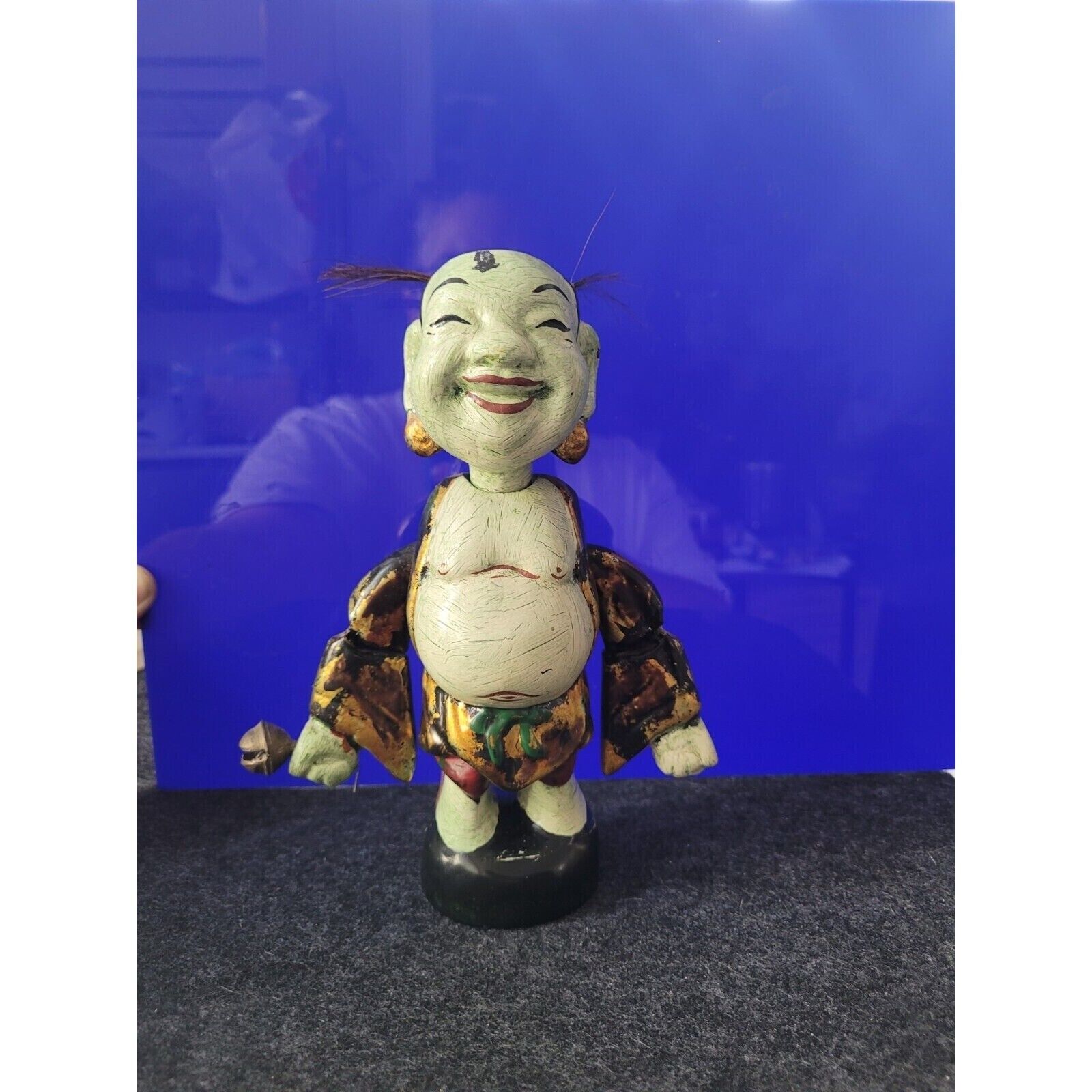 Mid20th Vintage water puppet doll Asian folk art toy