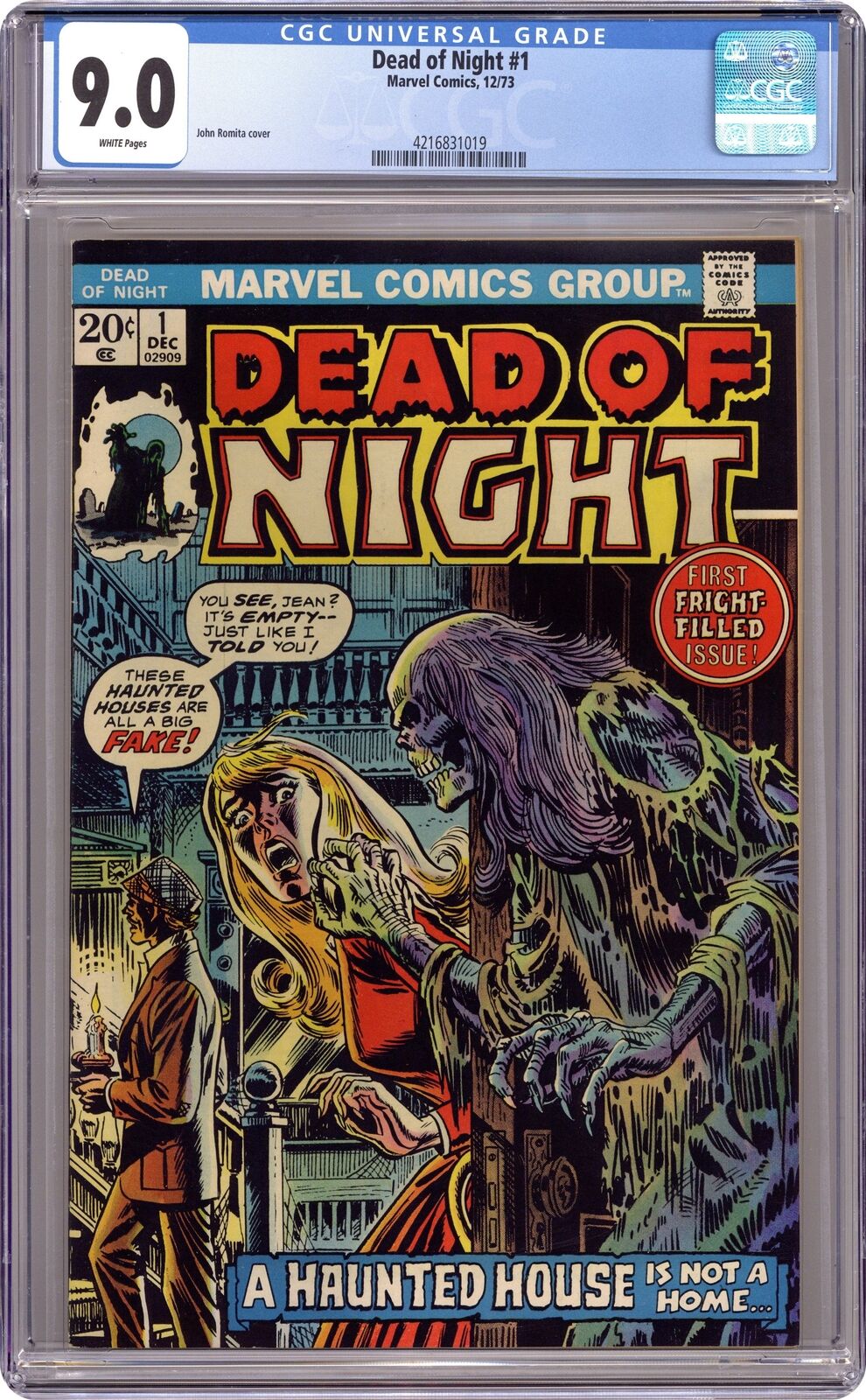 Dead of Night #1 CGC 9.0 1973 4216831019