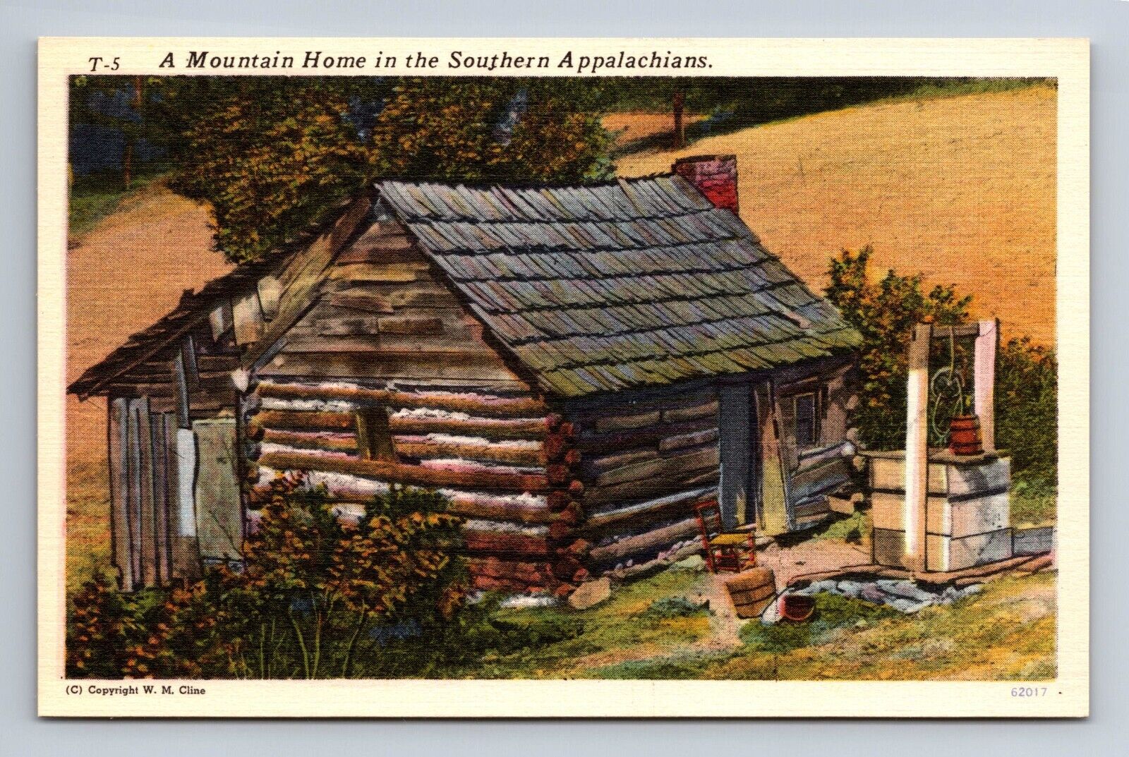 A Mountain Home in the Southern Appalachians Postcard