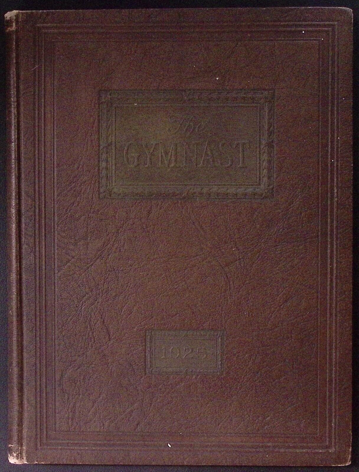 1925 INDIANAPOLIS IN NORMAL COLLEGE AMERICAN GYMNASTIC UNION YEARBOOK B40