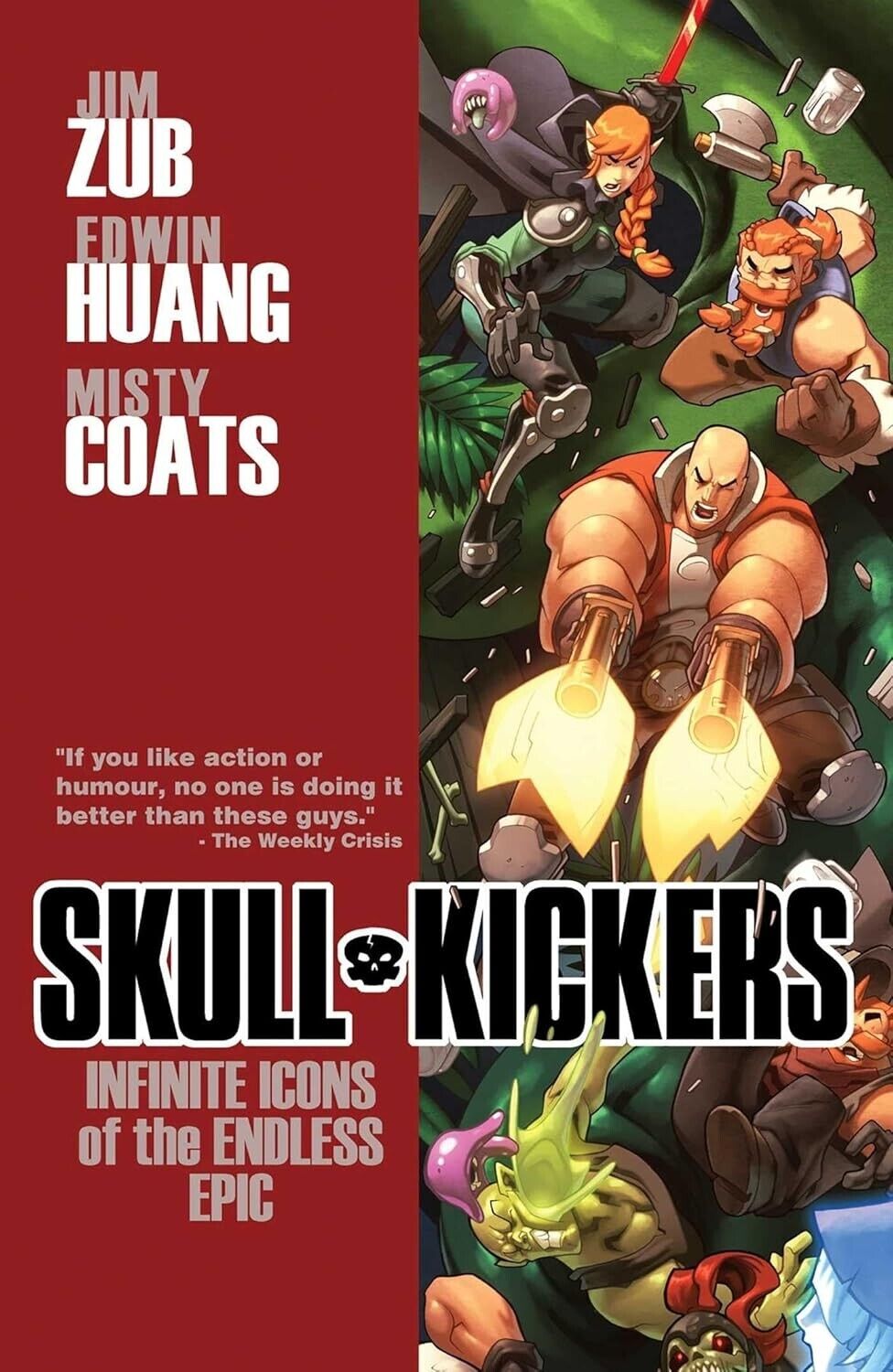 Skull Kickers V 6 Infinite Icons of the Endless Epic NEW Graphic Novel Image