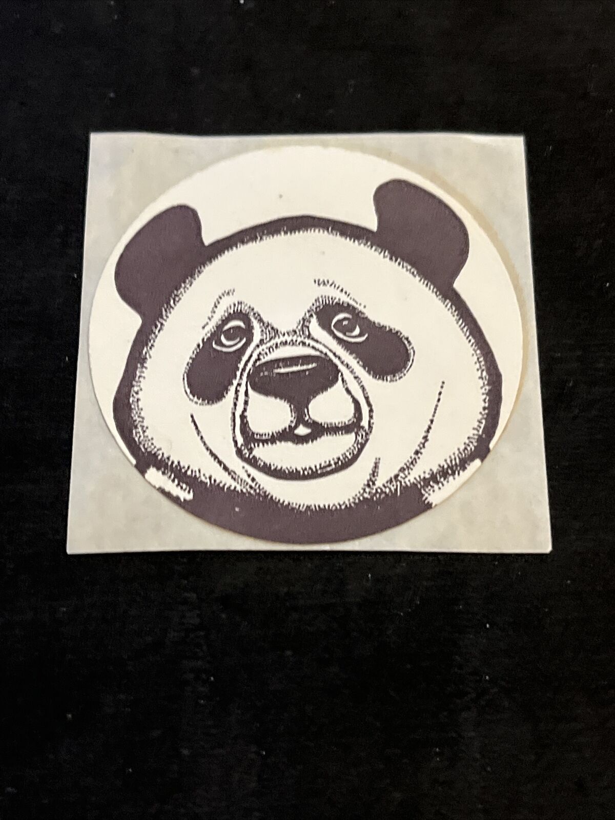 Vintage 80’s PANDA BEAR Sticker - Rare