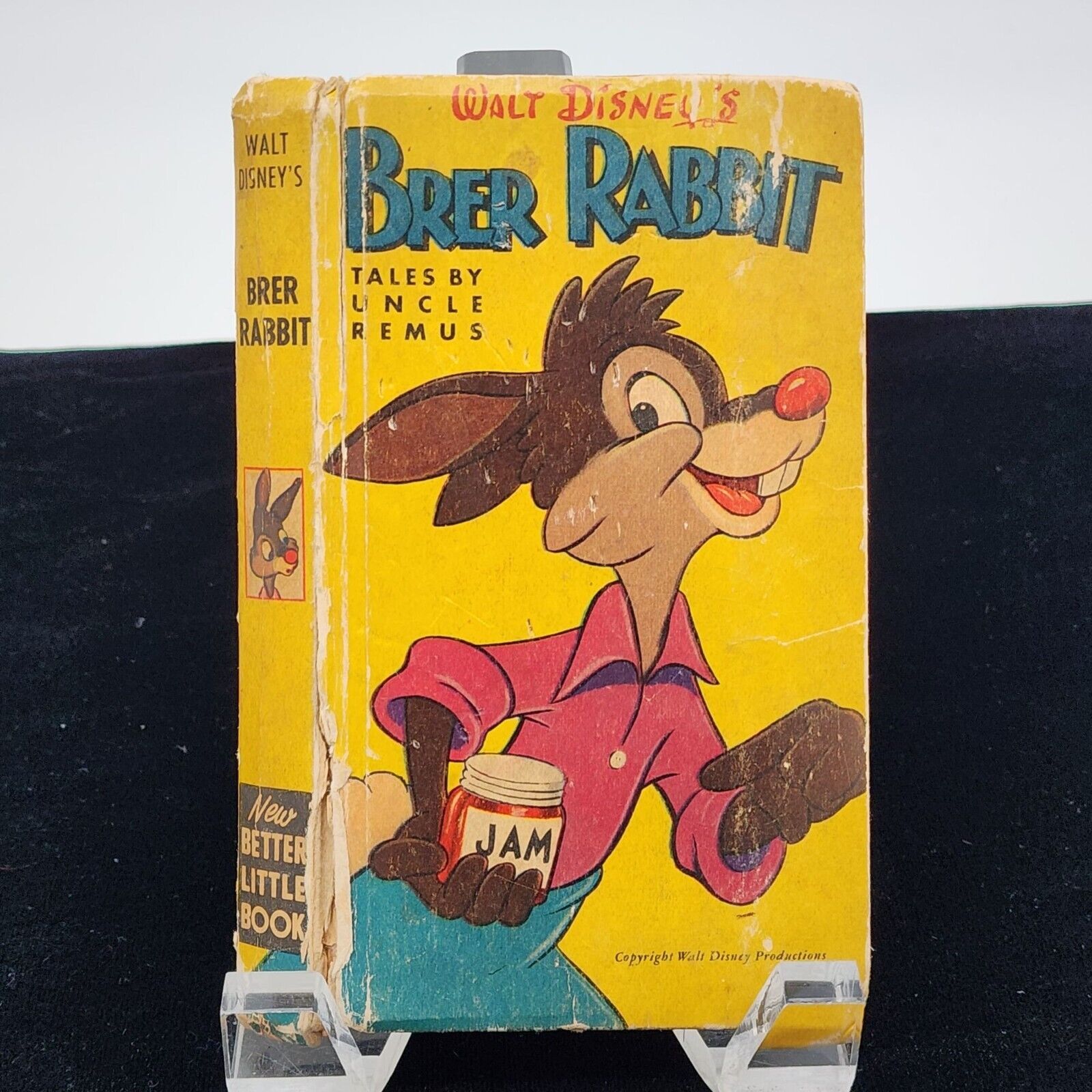 Walt Disney\'s Brer Rabbit Tales by Uncle Remus New Better Little Books VTG