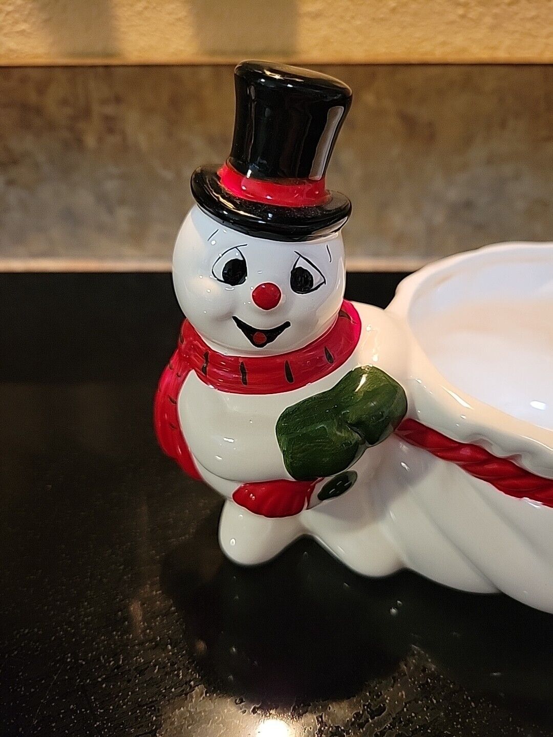 Vintage Snowman Planter Warner And Chappell  1990