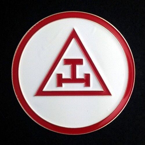 Masonic Royal Arch Chapter Car Auto Emblem (CHA-1)