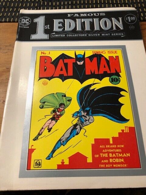 BATMAN #1 FAMOUS 1ST EDITION FEB-MARCH 1975 LARGE FORMAT DC