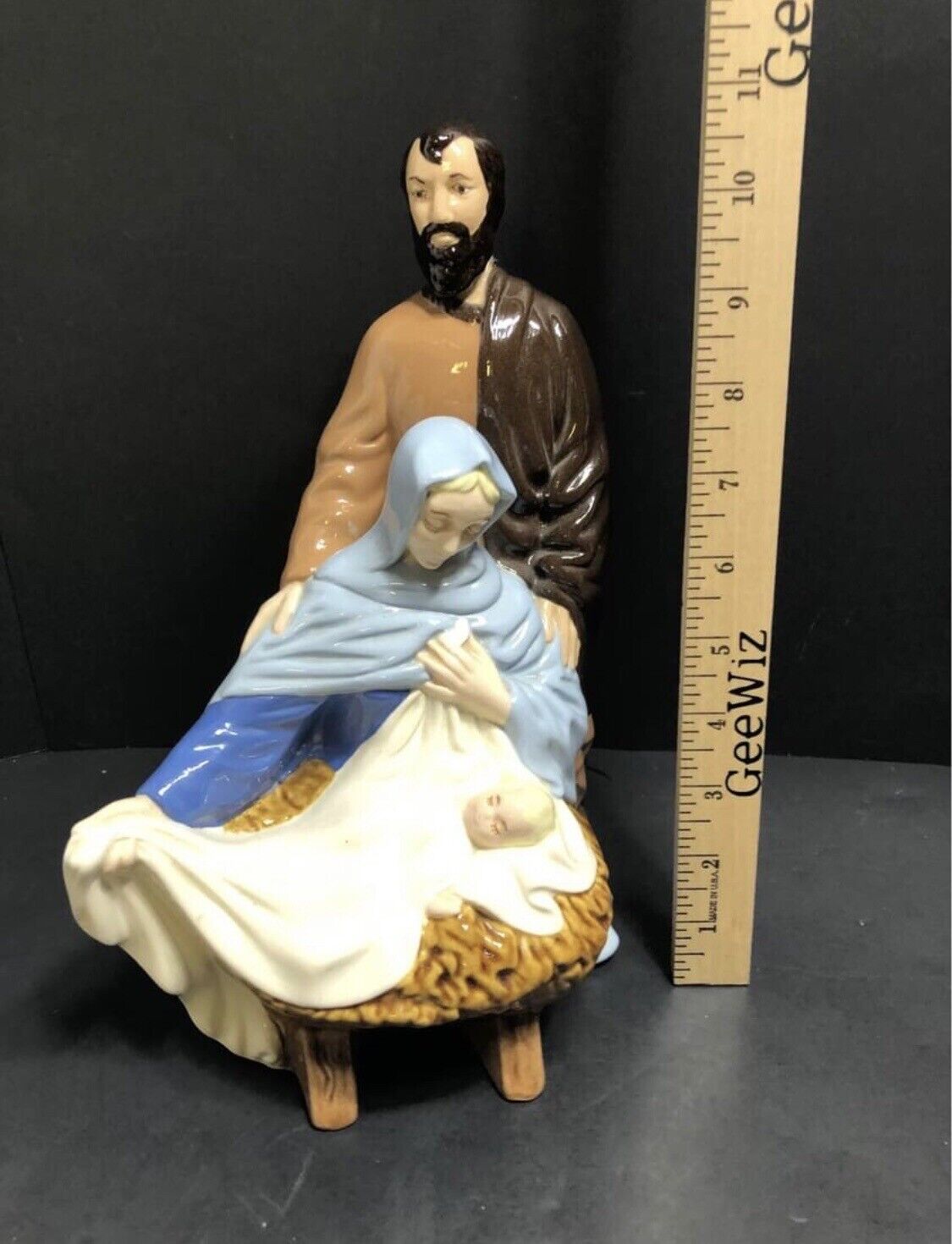 VTG Atlantic Mold Nativity Holy Family Jesus, Mary & Joseph 