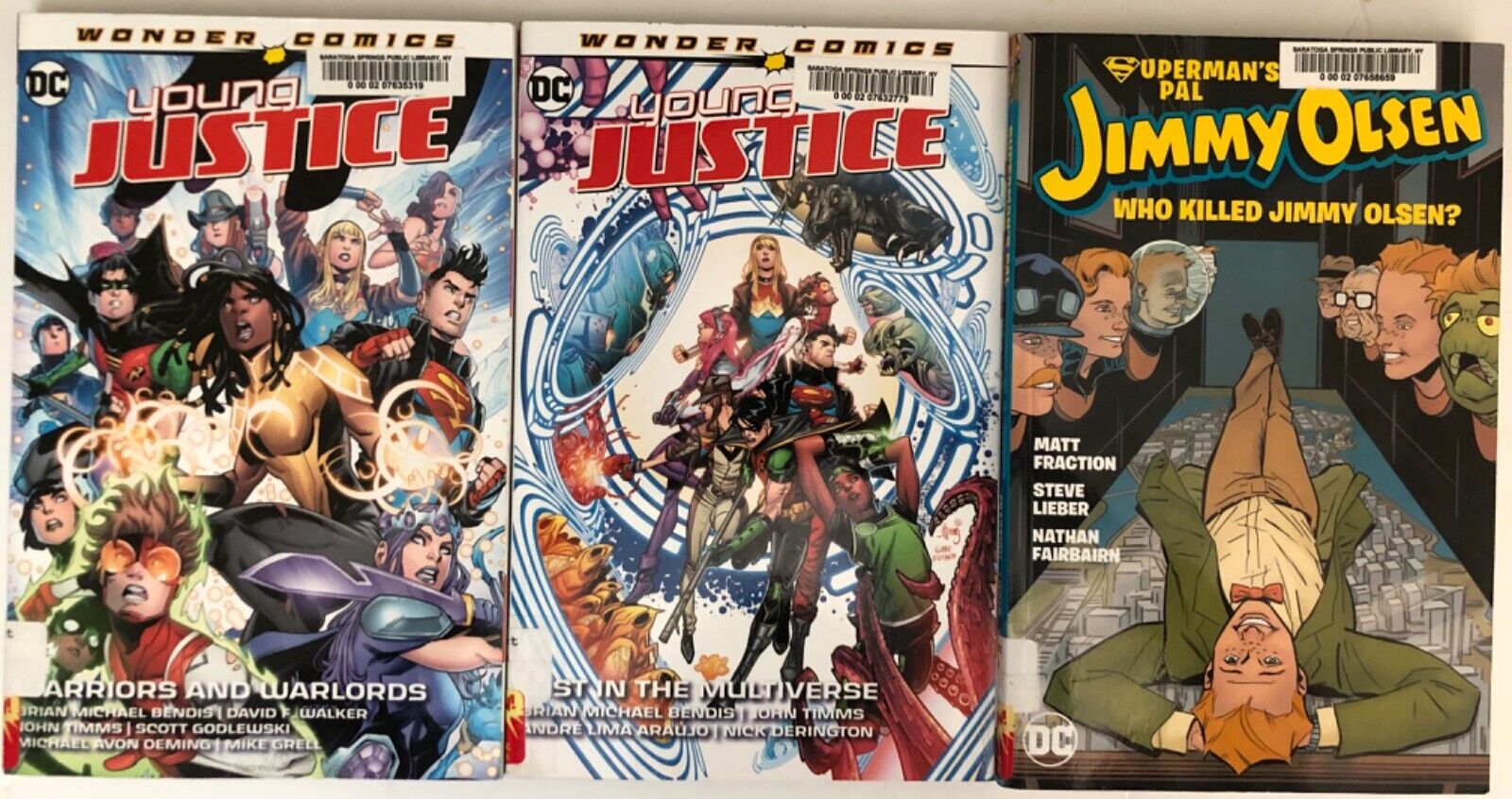 Group of 3 DC comic books