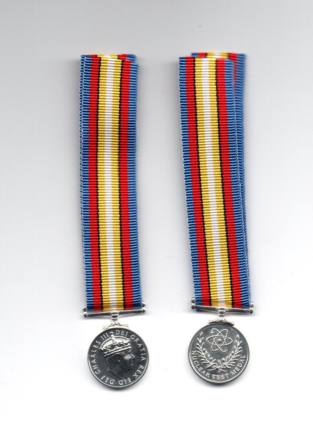 BRITISH NUCLEAR TEST VETERANS MEDAL. A SUPERB MINIATURE MEDAL. *JUST RELEASED*