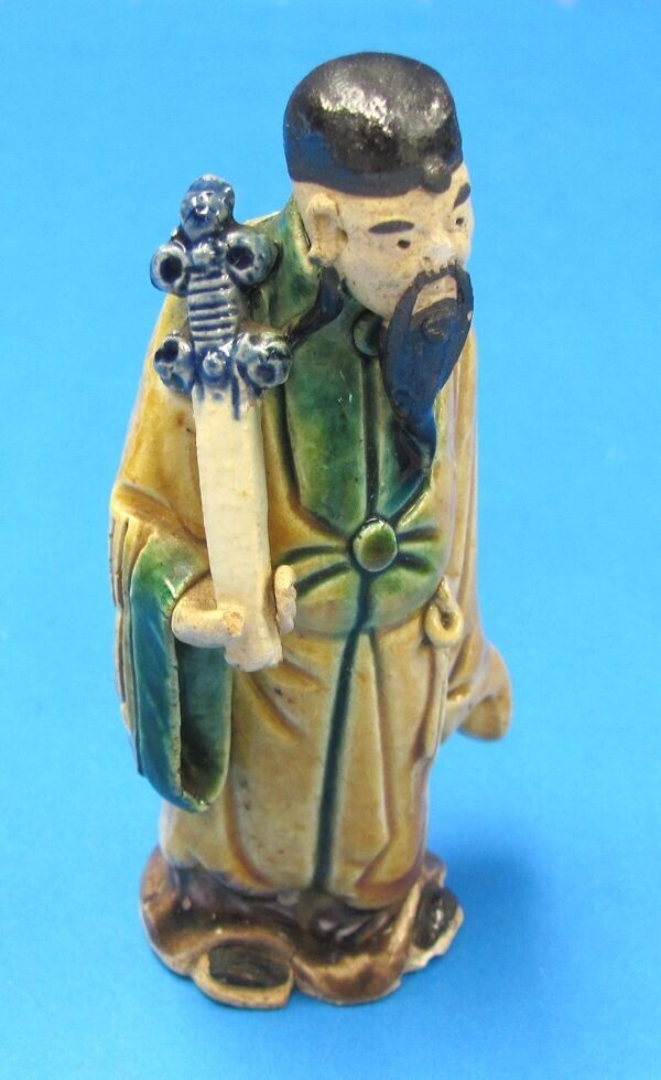 Vintage Chinese Wise Old Man Figurine